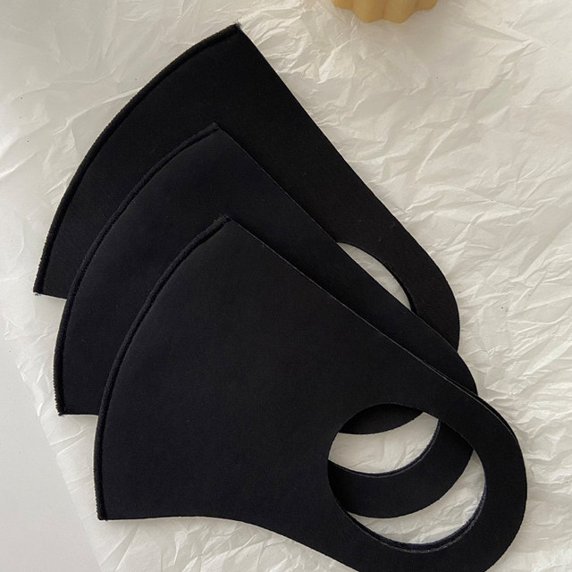 (10매) 네오프랜 블랙 패션 마스크